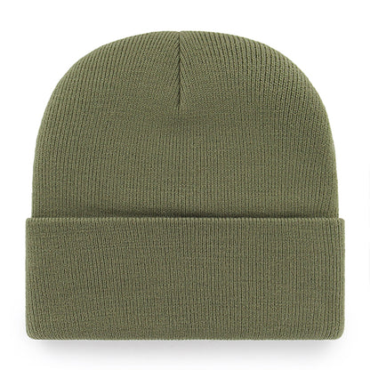 Pictured is this MLB New York Yankees Haymaker ’47 CUFF KNIT beanie cap in kelly green. 2