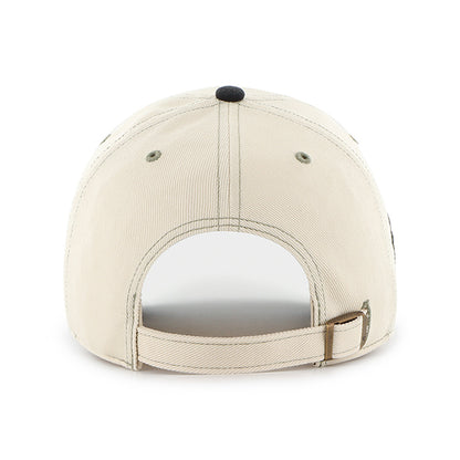 Pictured is this MLB New York Yankees Keepsake '47 CLEAN UP cap in natural. 2