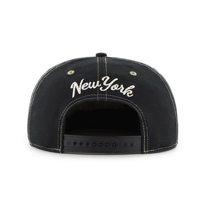 Pictured is this MLB New York Yankees Keepsake '47 capTAIN cap in black. 2