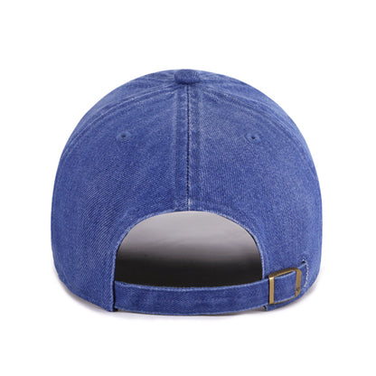 Pictured is this MLB New York Yankees Lennon '47 CLEAN UP cap in blue. 2