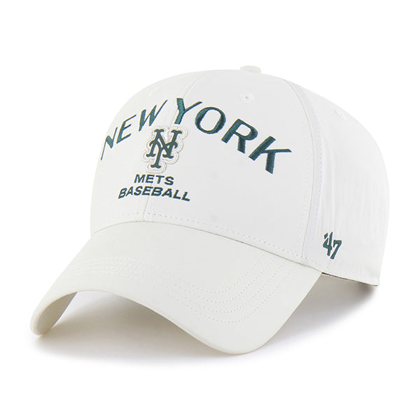 Pictured is this MLB New York Mets Modernia ’47 MVP cap in white. 1
