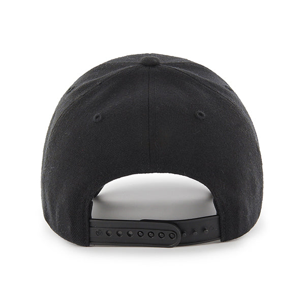 Pictured is this MLB New York Yankees Snapback '47 MVP cap in black. 2