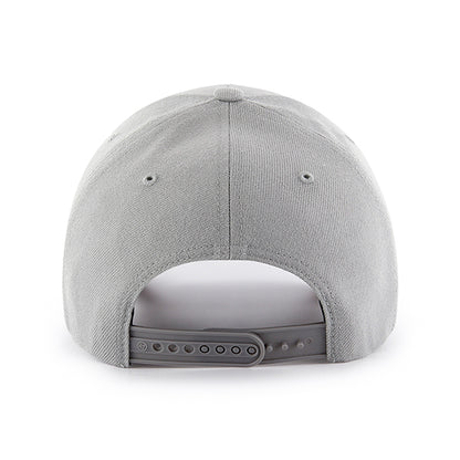 Pictured is this MLB New York Yankees Snapback '47 MVP cap in grey. 2