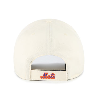 Pictured is this MLB New York Mets Two Tone '47 MVP cap in natural. 2