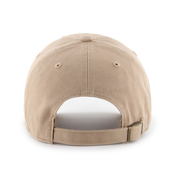 Pictured is this MLB Boston Red Sox ’47 CLEAN UP cap in brown. 2