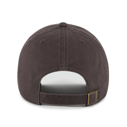 Pictured is this MLB New York Yankees ’47 CLEAN UP cap in brown. 2