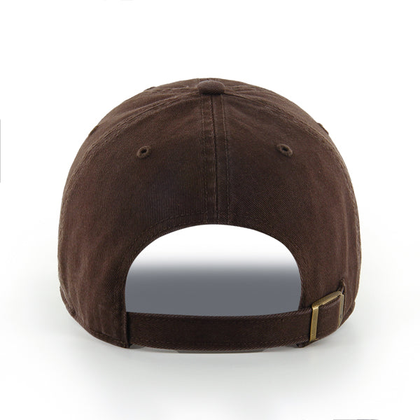 Pictured is this MLB New York Yankees '47 CLEAN UP cap in dark brown. 2