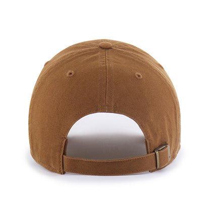 Pictured is this MLB New York Yankees ’47 CLEAN UP cap in brown. 2