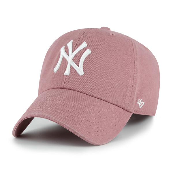 Pictured is this MLB New York Yankees Kids '47 CLEAN UP cap in pink. 1