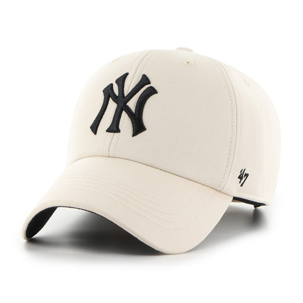 Pictured is this MLB New York Yankees Polar Freeze ’47 CLEAN UP cap in natural. 1