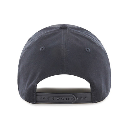Pictured is this MLB Boston Red Sox Raised Basic '47 MVP cap in navy. 2