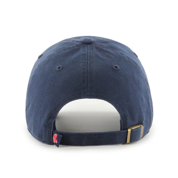 Pictured is this MLB Boston Red Sox '47 CLEAN UP cap in navy. 2