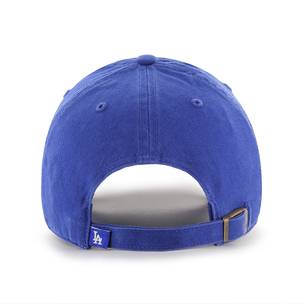 Pictured is this MLB Los Angeles Dodgers '47 CLEAN UP cap in royal blue. 2