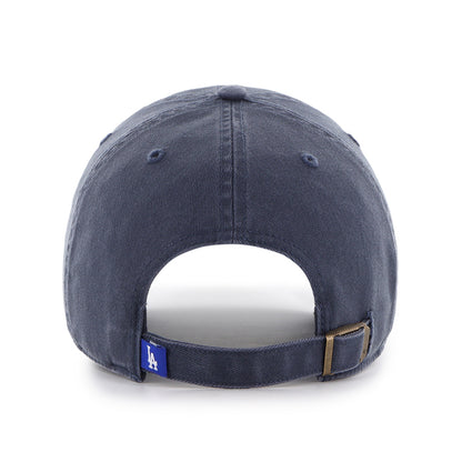 Pictured is this MLB Los Angeles Dodgers '47 CLEAN UP cap in navy. 2