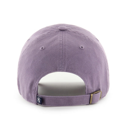 Pictured is this MLB New York Yankees '47 CLEAN UP cap in pastel purple. 2