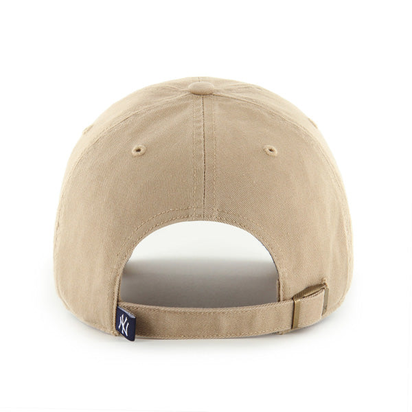 Pictured is this MLB New York Yankees '47 CLEAN UP cap in medium beige. 2