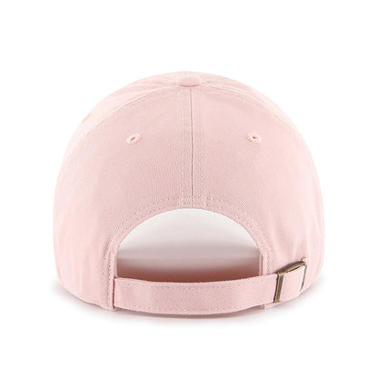 Pictured is this MLB New York Yankees '47 CLEAN UP cap in pale pink. 2
