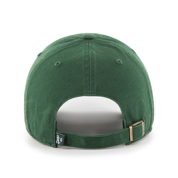 Pictured is this MLB Athletics ’47 CLEAN UP cap in dark green. 2