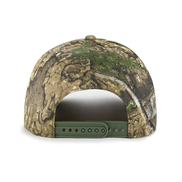Pictured is this MLB Los Angeles Dodgers Realtree '47 HITCH cap in beige/khaki. 2