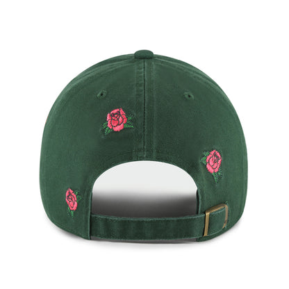 Pictured is this MLB New York Yankees Scatter ’47 CLEAN UP cap in dark green. 2