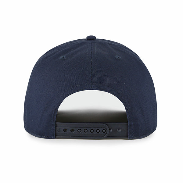 Pictured is this MLB New York Yankees Script Fade '47 HITCH cap in navy. 2
