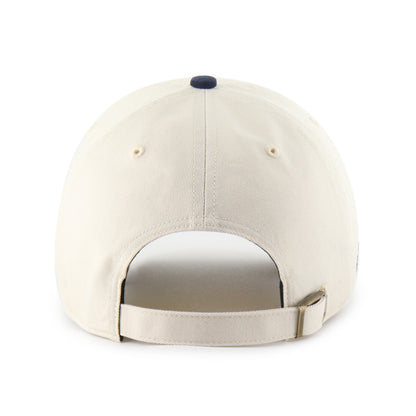 Pictured is this MLB New York Yankees Base Runner Sure Shot '47 CLEAN UP cap in natural. 2