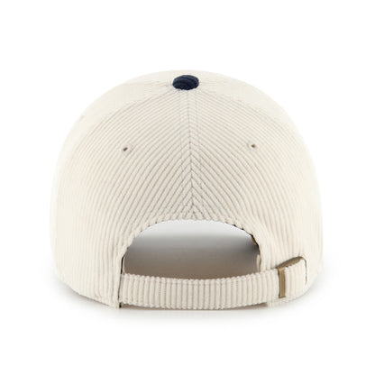 Pictured is this MLB Boston Red Sox Base Runner Cord '47 CLEAN UP cap in natural. 2