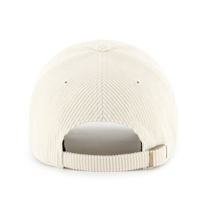 Pictured is this MLB New York Yankees Base Runner Cord '47 CLEAN UP cap in natural. 2