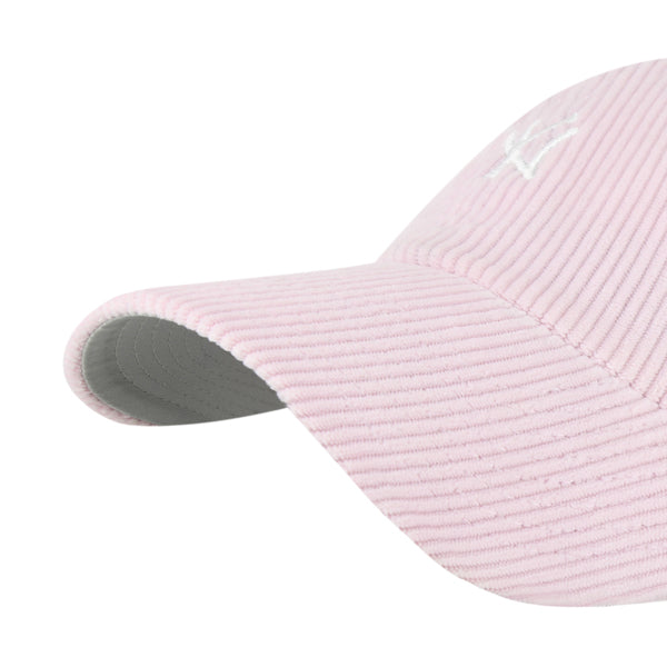 Pictured is this MLB New York Yankees Base Runner Cord '47 CLEAN UP cap in pink. 3