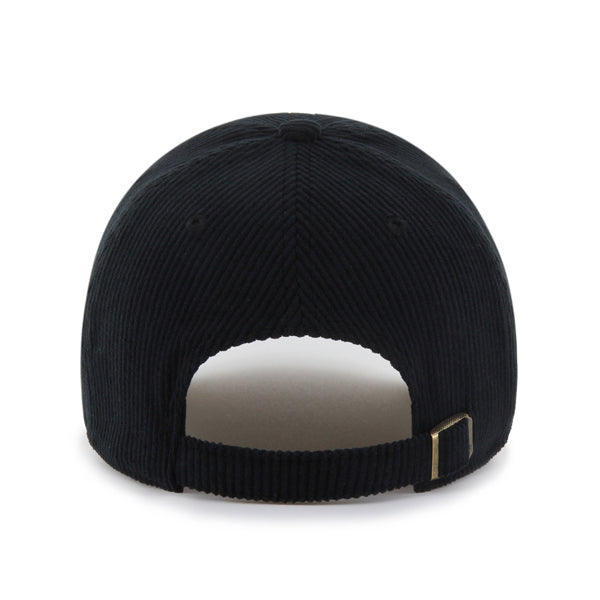Pictured is this MLB Boston Red Sox Thick Cord ’47 CLEAN UP cap in black. 2