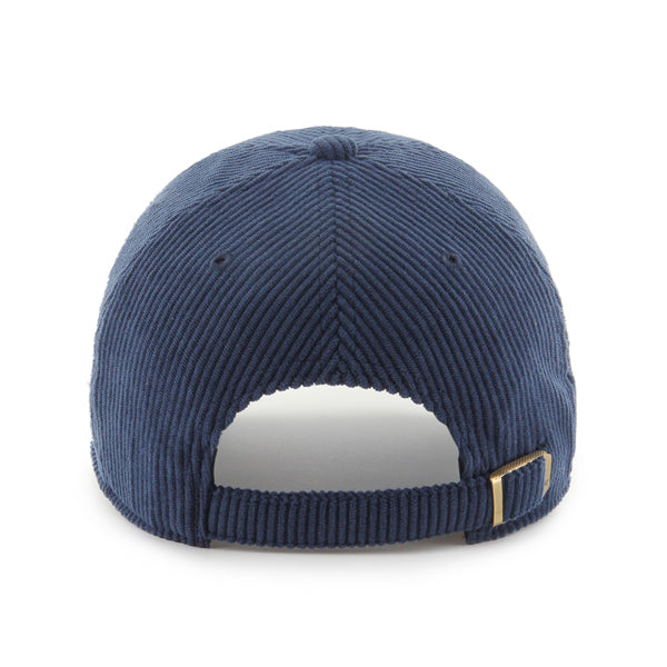 Pictured is this MLB Los Angeles Dodgers Thick Cord ’47 CLEAN UP cap in navy. 2