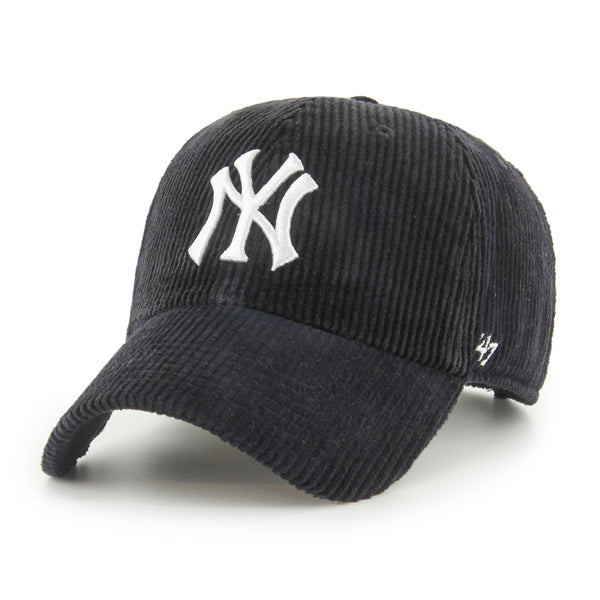 Pictured is this MLB New York Yankees Thick Cord ’47 MVP cap in black. 1