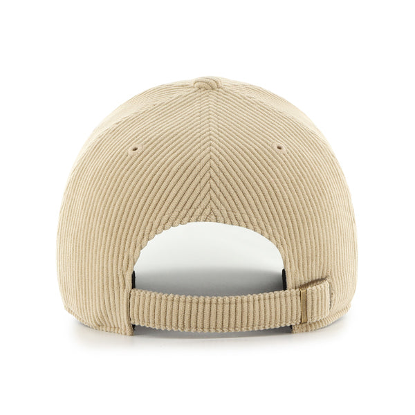 Pictured is this MLB New York Yankees Thick Cord ’47 MVP cap in beige. 2