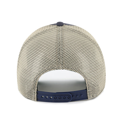 Pictured is this MLB Boston Red Sox Tuscaloosa '47 CLEAN UP cap in navy. 3