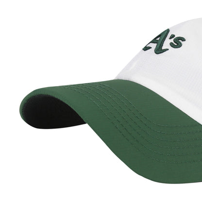 Pictured is this MLB Oakland Athletics Vista Mini '47 CLEAN UP cap in white. 5
