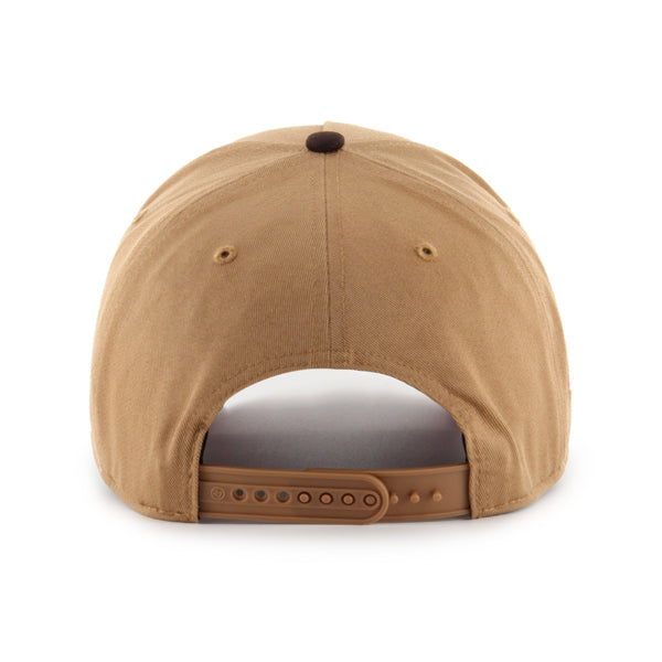 Pictured is this MLB Los Angeles Angels Sure Shot '47 MVP cap in beige/khaki. 2