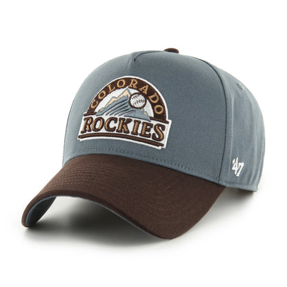Pictured is this MLB Colorado Rockies Sure Shot '47 MVP cap in green. 2