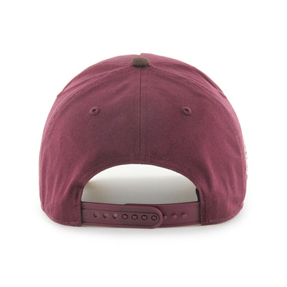 Pictured is this MLB Los Angeles Dodgers Cooperstown Sure Shot '47 MVP cap in dark red. 2