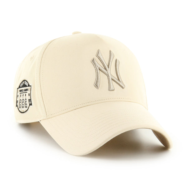 Pictured is this MLB New York Yankees Cooperstown Sure Shot '47 MVP cap in natural. 1