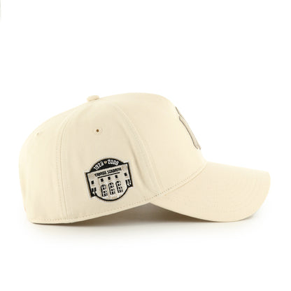 Pictured is this MLB New York Yankees Cooperstown Sure Shot '47 MVP cap in natural. 3