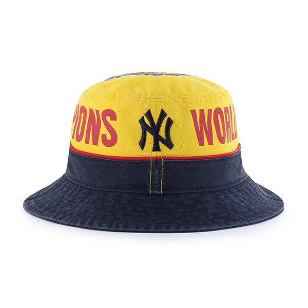 Pictured is this MLB New York Yankees 96 Yankees ’47 BUCKET cap in yellow. 1