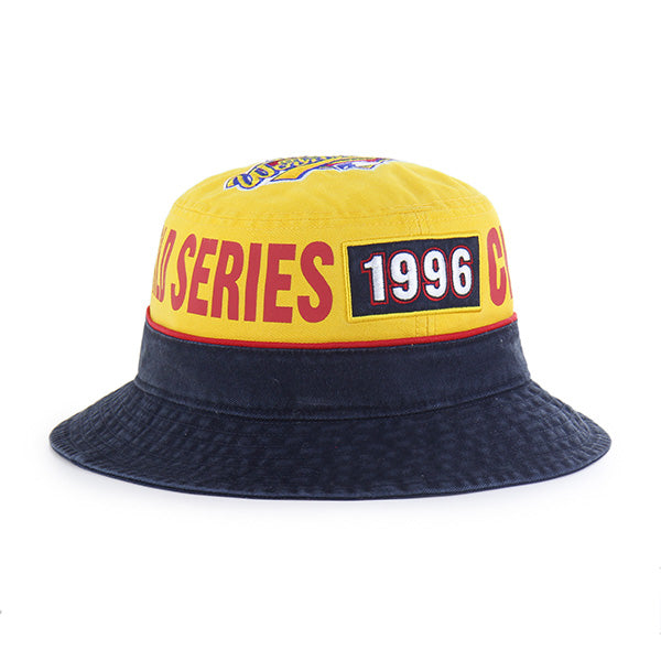 Pictured is this MLB New York Yankees 96 Yankees ’47 BUCKET cap in yellow. 4