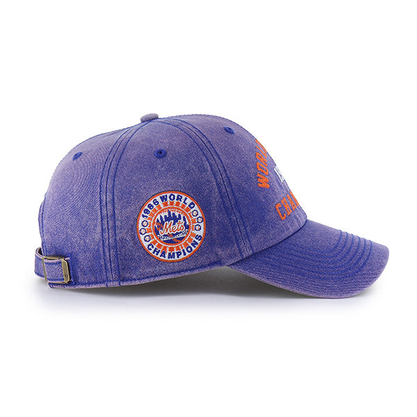Pictured is this MLB New York Mets 86 Mets ’47 CLEAN UP cap in blue. 3