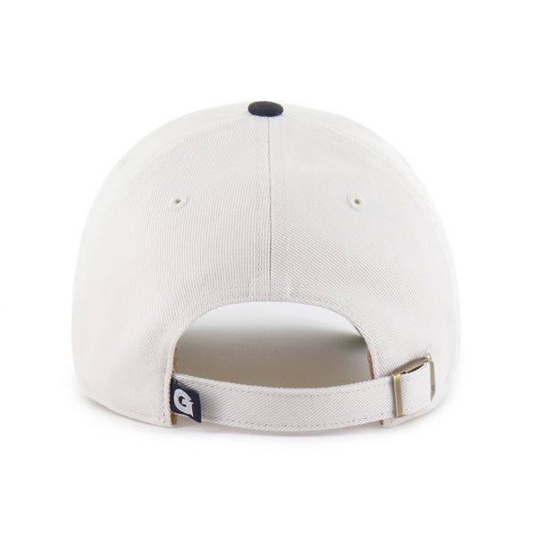Pictured is this Collegiate Georgetown Hoyas Broke Line ’47 MVP cap in white & navy. 3