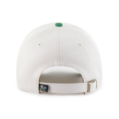 Pictured is this Collegiate Notre Dame Fighting Irish Broke Line ’47 MVP cap in natural. 3