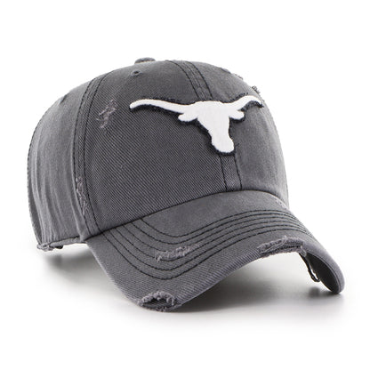 Pictured is this Collegiate Texas Longhorns Weathered '47 CLEAN UP cap in dark grey. 3