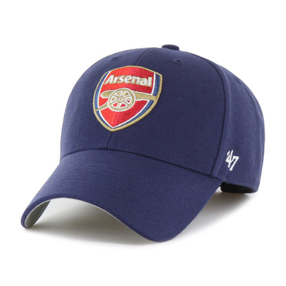 Pictured is this Arsenal FC '47 MVP cap in navy. 1