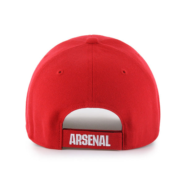 Pictured is this Arsenal FC Kids ’47 MVP cap in red. 2