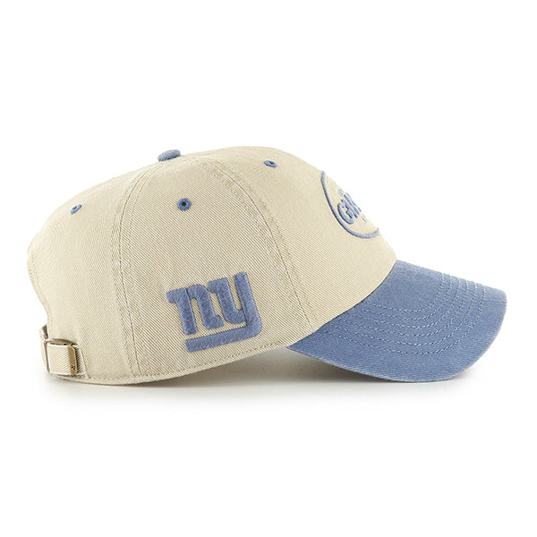 Pictured is this NFL New York Giants Breaking Trail '47 CLEAN UP cap in natural. 3