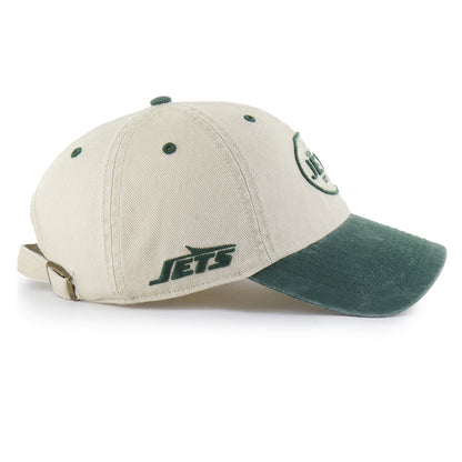 Pictured is this NFL New York Jets Breaking Trail '47 CLEAN UP cap in natural. 3